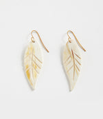 Horn Leaf Earrings