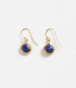 Lapis Stone Drop Earrings