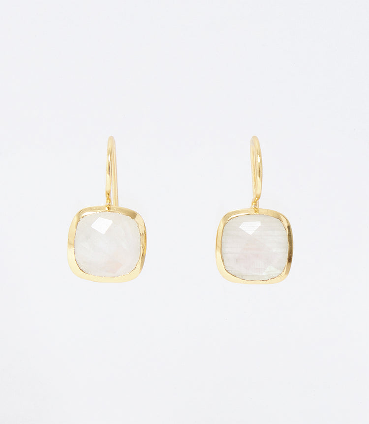 Moonstone Drop Earrings