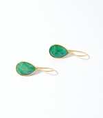 Gemstone Teardrop Earrings