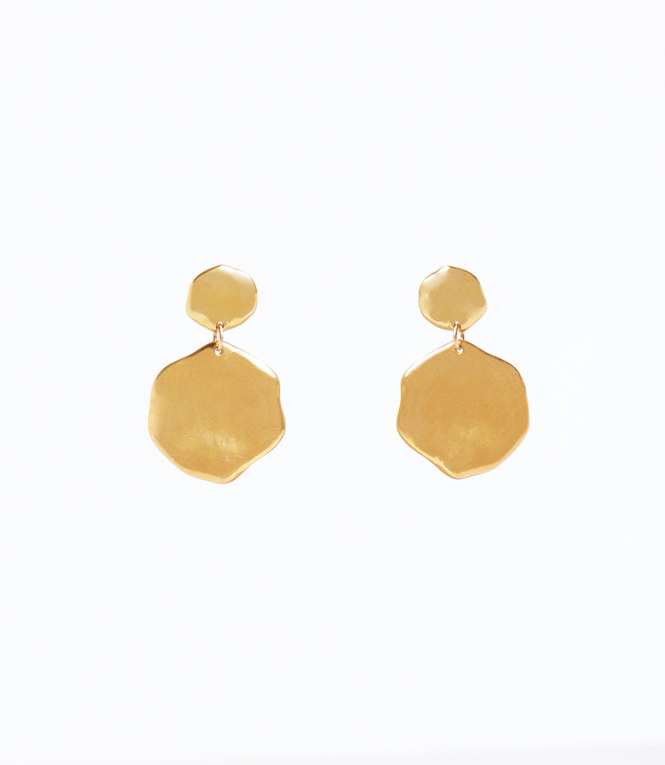 Chan Luu Organic Gold Earrings