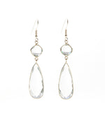 Gemstone Drop Earrings