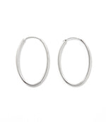 Oval Hoop Earrings