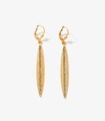 Long Leaf Earrings