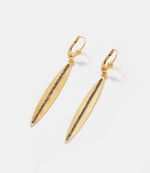 Long Leaf Earrings