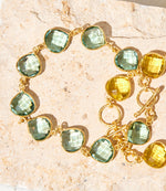 Aqua Quartz Bracelet