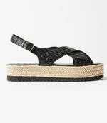 Leather Espadrille Sandals