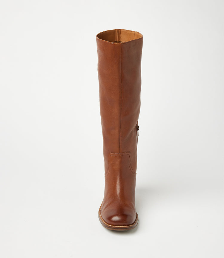 Round Toe Knee High Boots