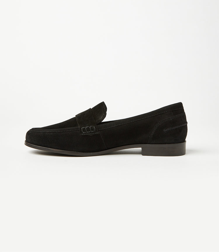 Suede Penny Loafers