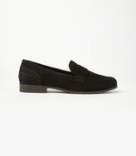 Suede Penny Loafers