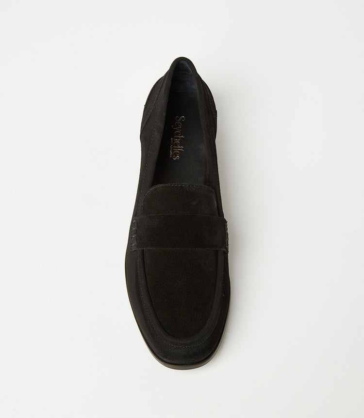 Suede Penny Loafers