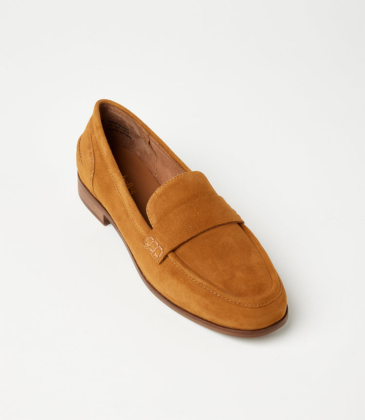 Suede Penny Loafers