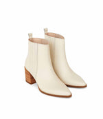 Western Chelsea Leather Booties