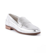 Sooner Or Later Metallic Penny Loafer