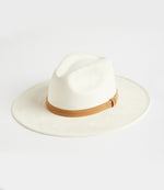 Faux Suede Fedora Hat