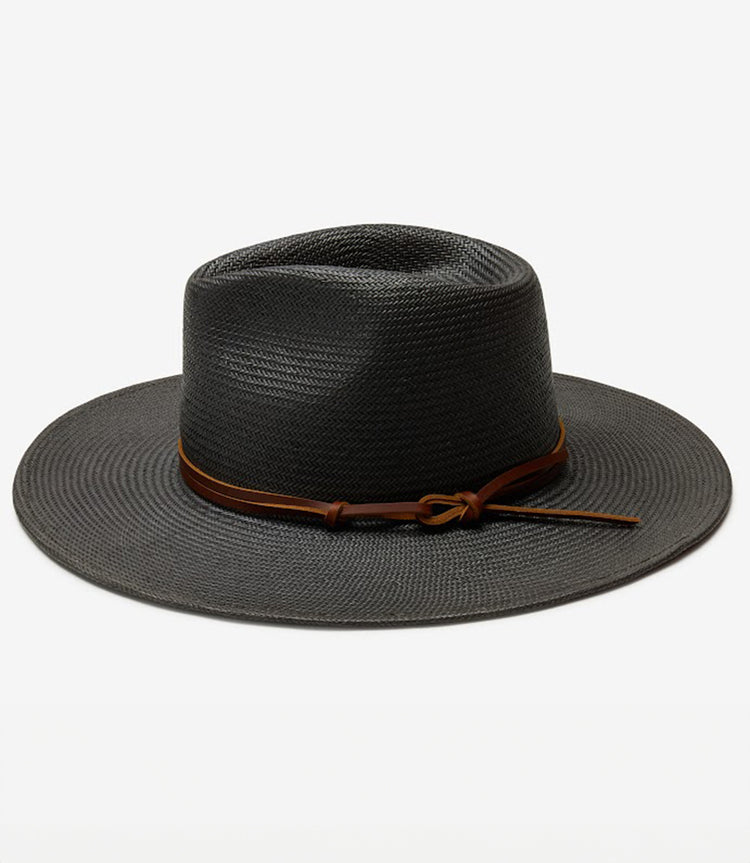 Rancher Hat With Leather Tie