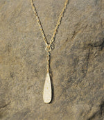 Pavé Teardrop Necklace