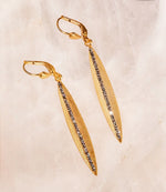 Long Leaf Earrings