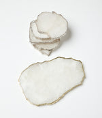 White Quartz Appetizer Tray