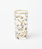 Platinum And Gold Crystal Drink Glass