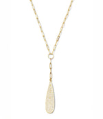 Pavé Teardrop Necklace