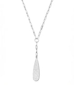 Pavé Teardrop Necklace