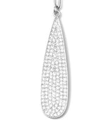 Pavé Teardrop Necklace