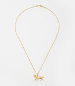 Gold Horse Necklace