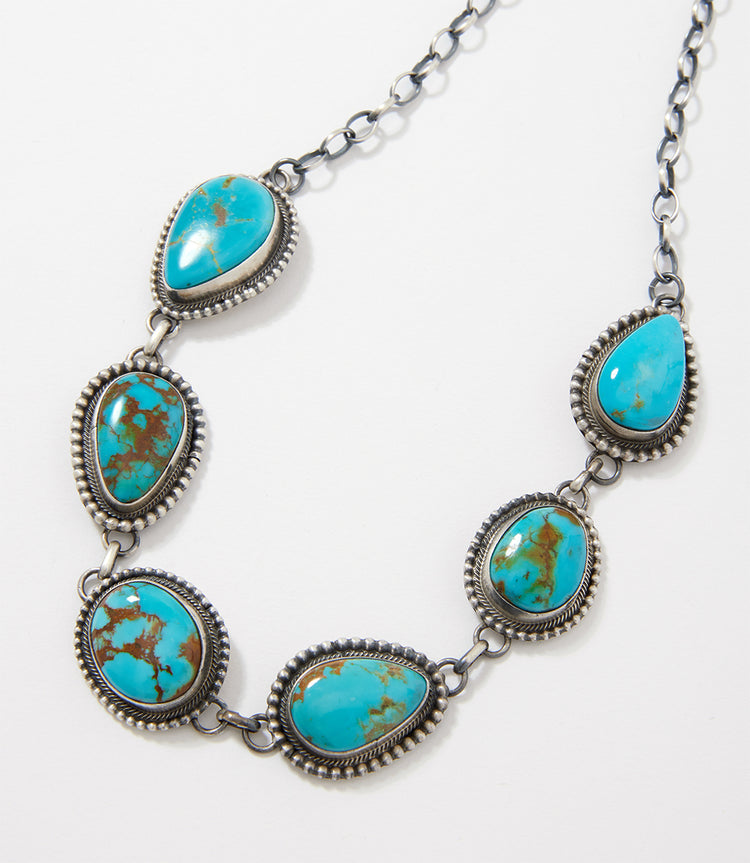 Turquoise Stones Necklace