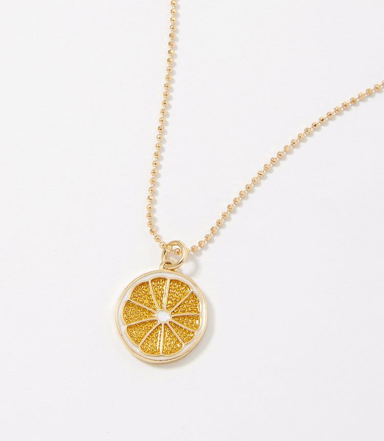 Lemons To Lemonade Necklace