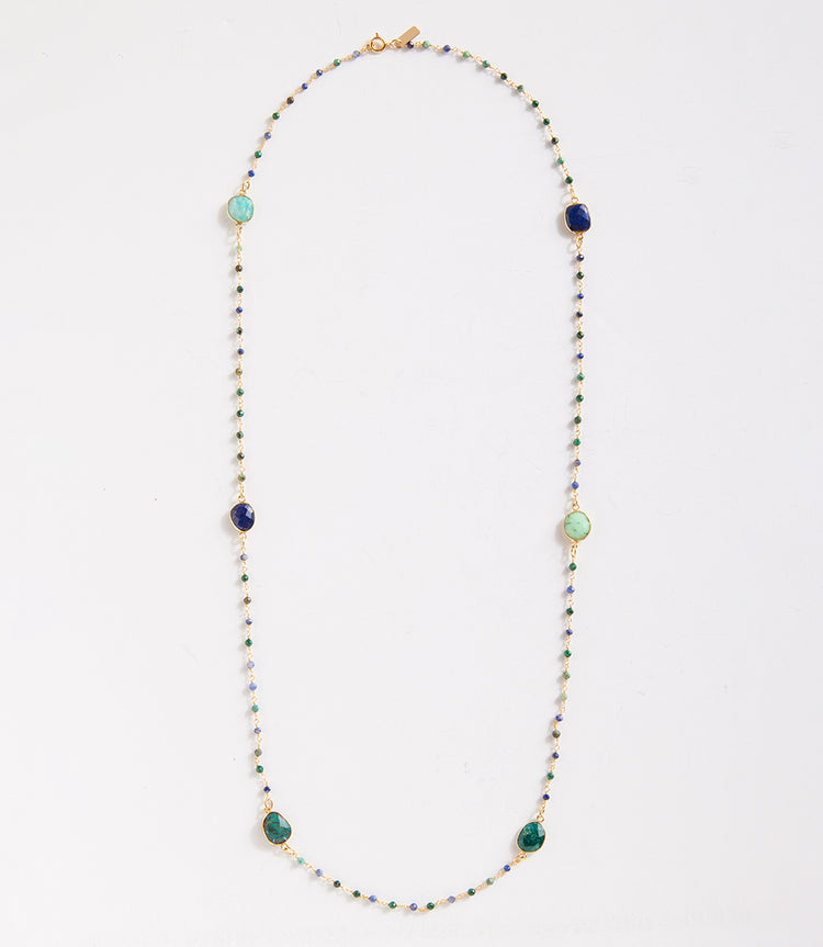 Multicolor Gemstone Necklace