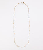 Long Quartz Station Necklace