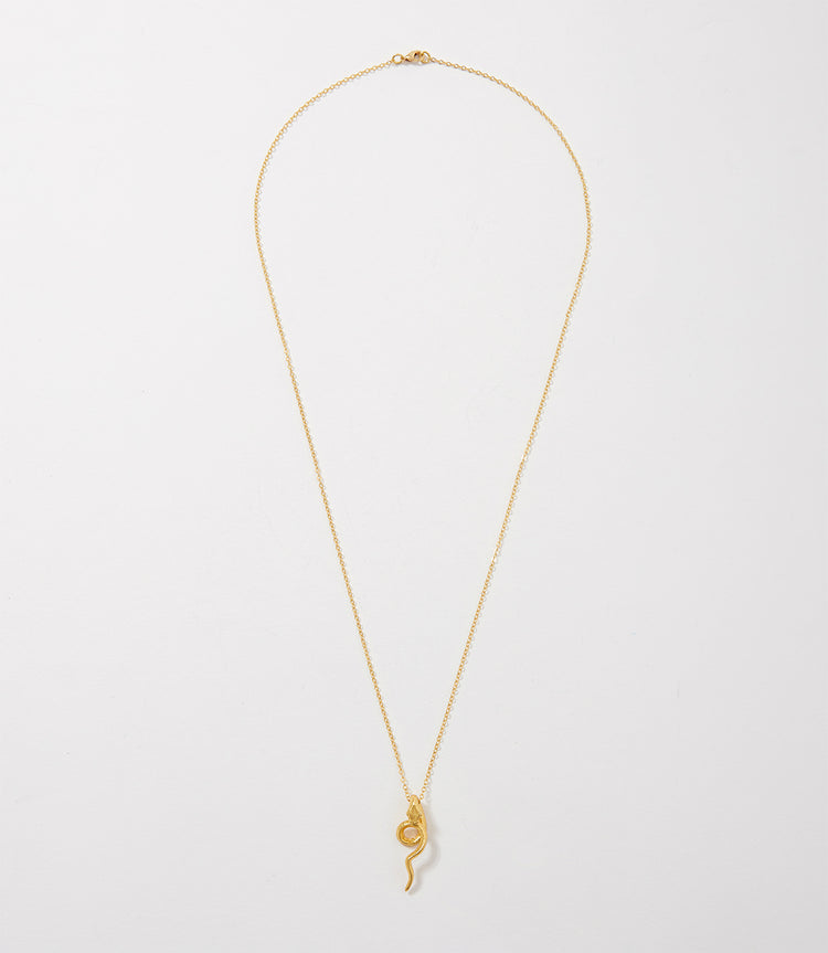 Gold Snake Necklace