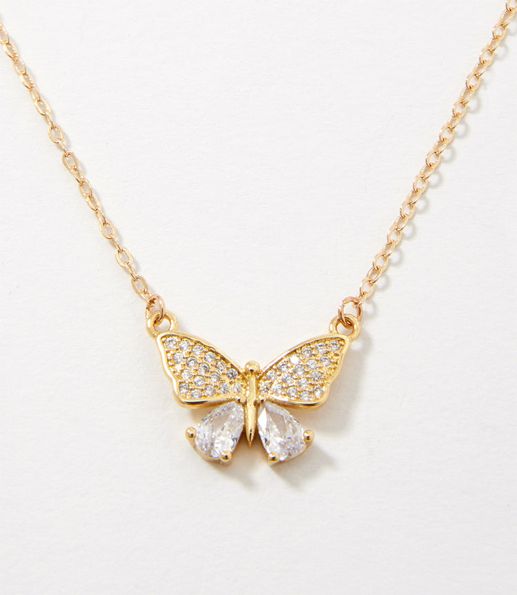 Butterfly Charm Necklace