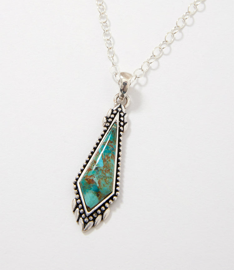 Turquoise Pendant Necklace