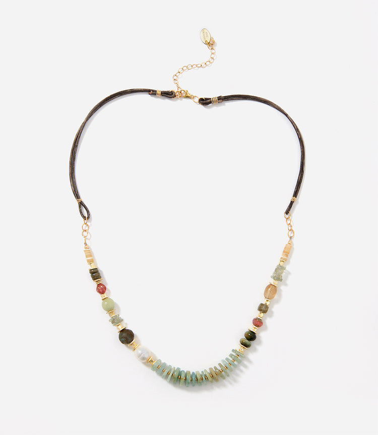 Mixed Gemstone Necklace