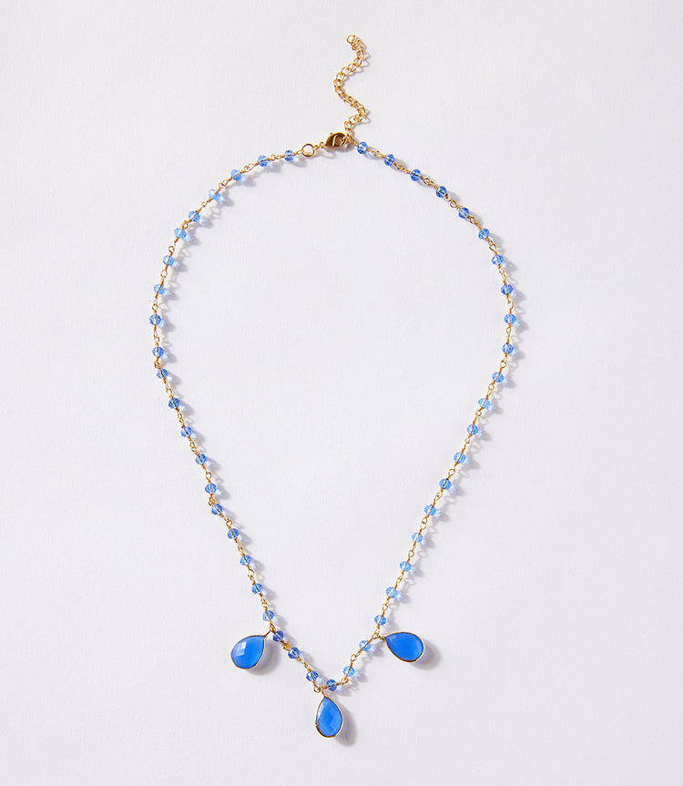 Blue Chalcedony Necklace