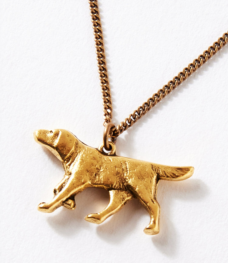 Gold Gold Dog Necklace Karen Kane