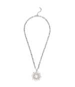 Pavé Sunburst Necklace