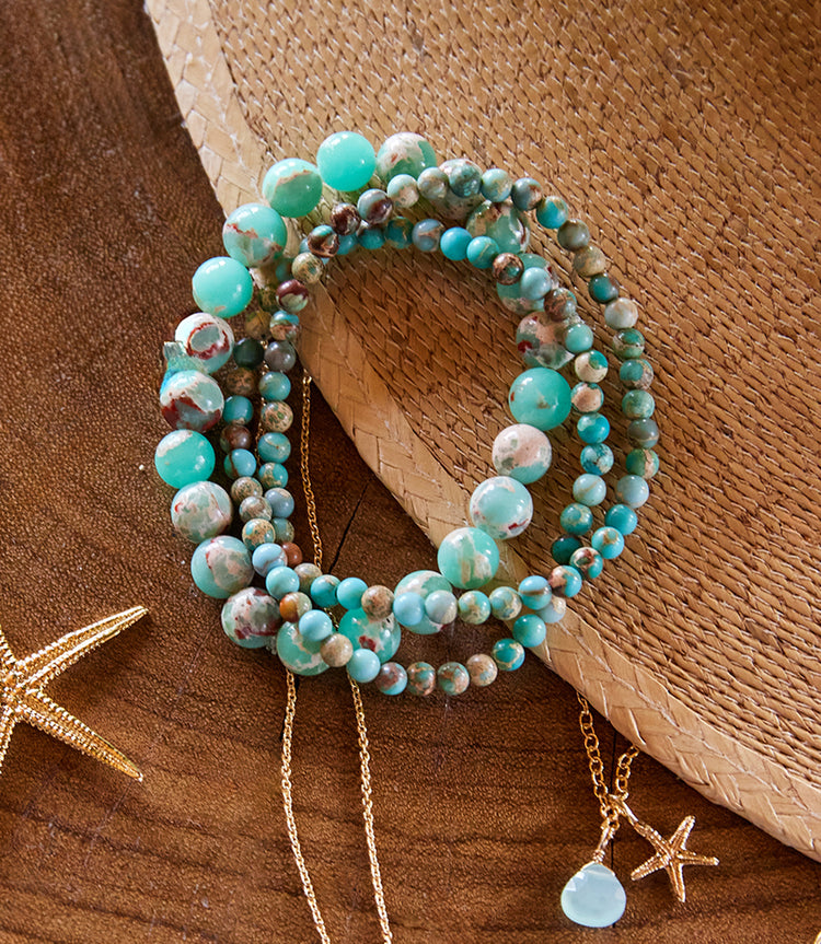 Gemstone Stretch Bracelet