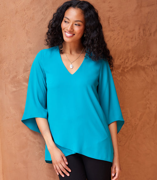 Bracelet Sleeve Asymmetric Top