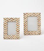 Wooden Zig Zag Frame