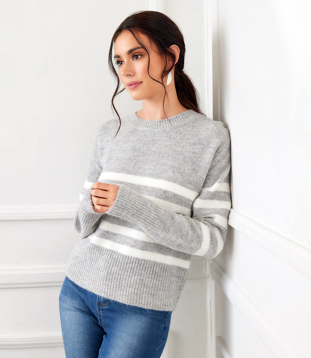 Multi Colorblock Sweater | Karen Kane