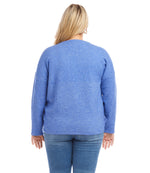 Plus Size V-Neck Sweater