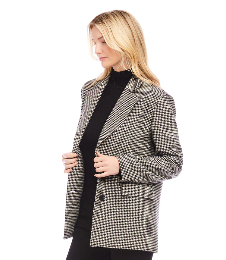 Houndstooth Blazer