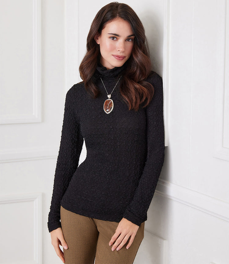 Petite Size Relaxed Neck Top