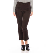 Cropped Pintuck Pants