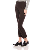 Cropped Pintuck Pants