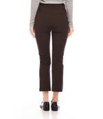 Cropped Pintuck Pants