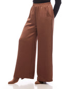 Wide Leg Satin Pants